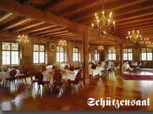 Restaurant zum Schützenhaus, Saal in Basel