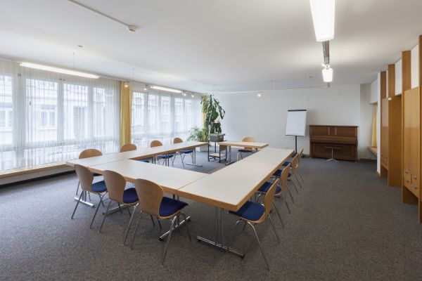 Borromäum, Eckzimmer in Basel