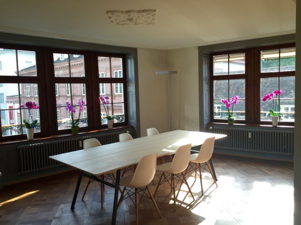 Meeting Raum mit Charme und Aussicht in Basel
