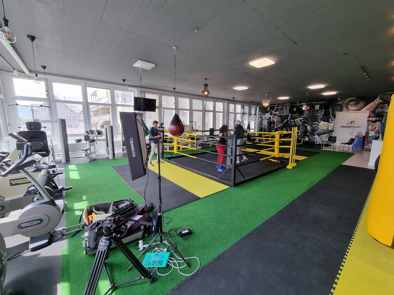 Trainingsraum, weiteres Bild