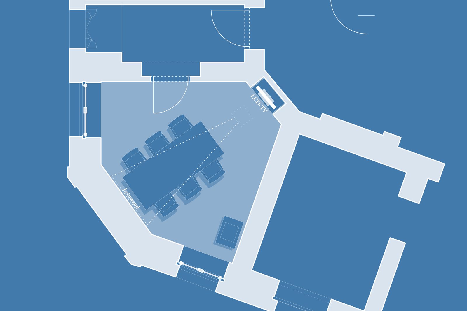 Sitzungszimmer, weiteres Bild